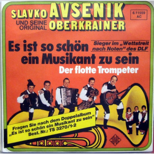 Single / SLAVKO AVSENIK UND SEINE ORIG.OBERKRAINER / RARITÄT /