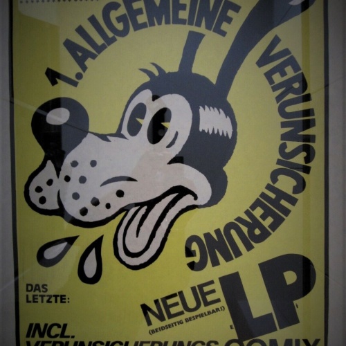 ERSTE ALLGEMEINE VERUNSICHERUNG  TOUR-- POSTER  / 70er Jahre  /  PROMO /  EAV /