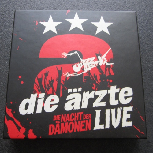 CD Box  / Die Ärzte ‎– Die Nacht Der Dämonen - Live /