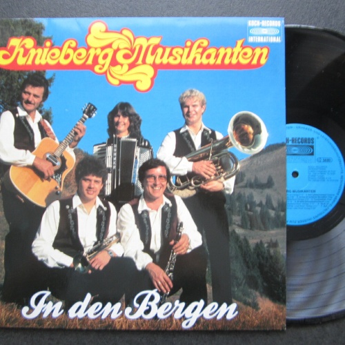 LP / Knieberg Musikanten- In den Bergen  / Koch Records-  Austria Pressung /