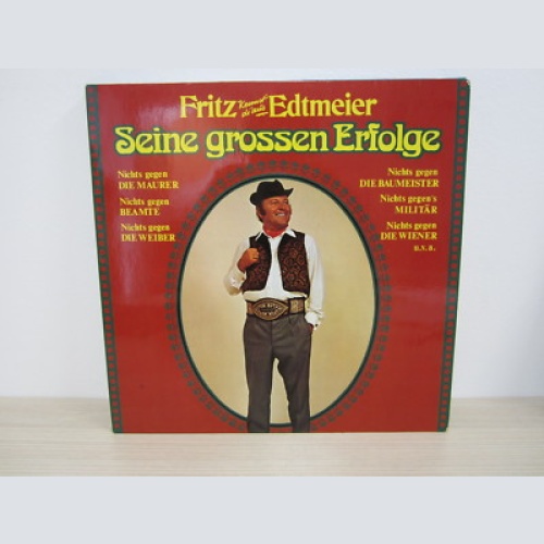 DLP / FRITZ EDTMEIER / SEINE GROSSEN ERFOLGE / CLUB-SONDERAUFLAGE / RAR /