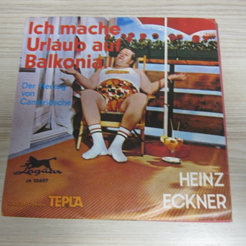 Single /  Heinz Eckner ?– Ich Mache Urlaub Auf Balkonia  / DE PRESS /