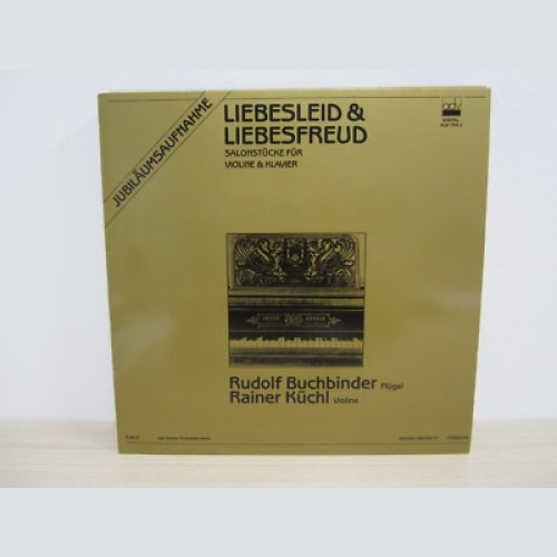 LP / RUDOLF BUCHBINDER & RAINER KÜCHL / LIEBESLEID & LIEBESFREUD / AUSTRIA /