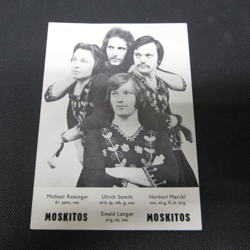 Moskitos - AUTOGRAMM- KARTE- ORIG. AUTOGRAMM - Austria