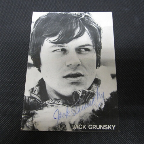 Jack Grunsky   - AUTOGRAMM- KARTE- ORIG. AUTOGRAMM - Austria Amadeo