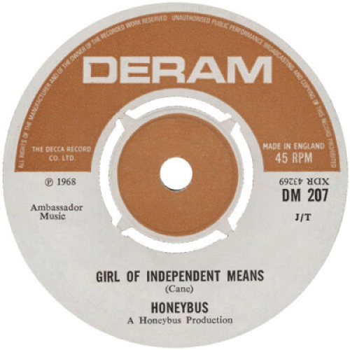 Honeybus - Girl Of Independent Means (7", Single)