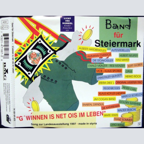 CD / BAND FÜR STEIERMARK / REHAK / OPUS / KGB / CARL PEYER / JIMI COGAN / RAR /