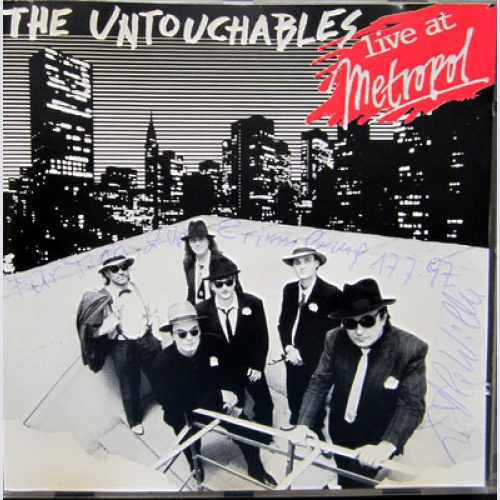 CD / THE UNTOUCHABLES / MIT AUTOGRAMM / AUSTRIA / LIVE AT METROPOL / WIEN /