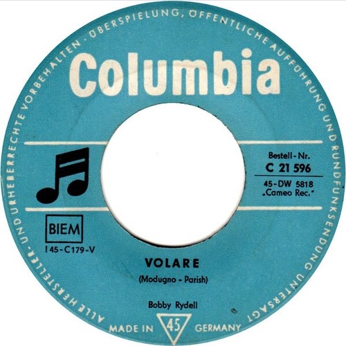 Bobby Rydell - Volare (7", Single, Mono)