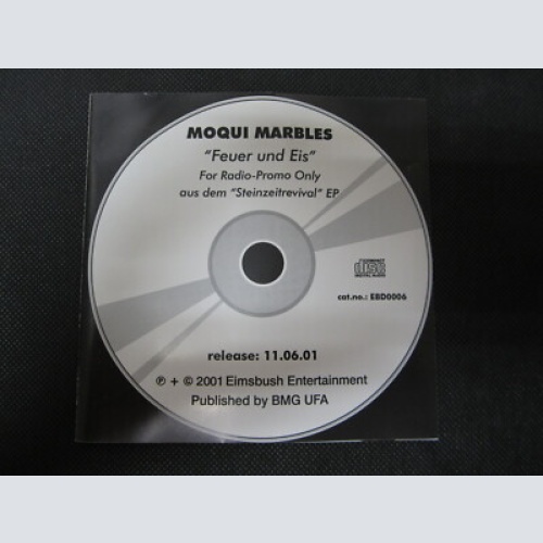 CD / Moqui Marbles - Feuer und Eis /  PROMO / RAR /
