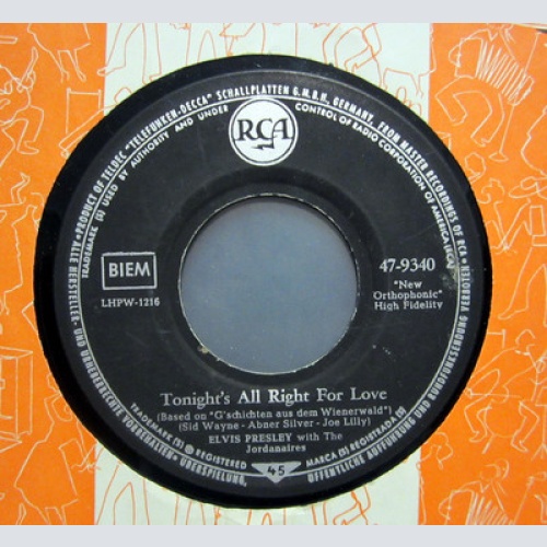 Single / ELVIY PRESLEY / 47-9340 / RCA / RARITÄT /