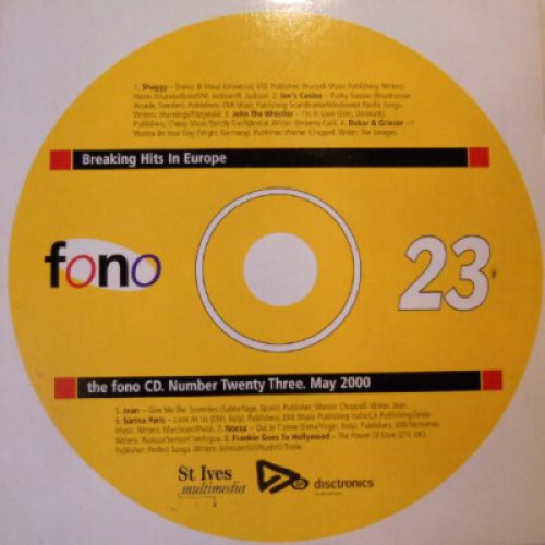 Various - Fono, Breaking Hits In Europe 23 (CD, Comp, Promo)