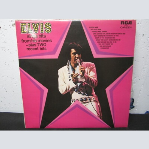 LP /   Elvis – Elvis Sings Hits From His Movies  / UK  PRESS / RAR /