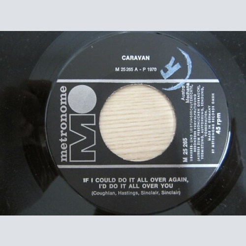 Single- Caravan ?– If I Could Do It All Over Again I'd Do It All Over You / MINT