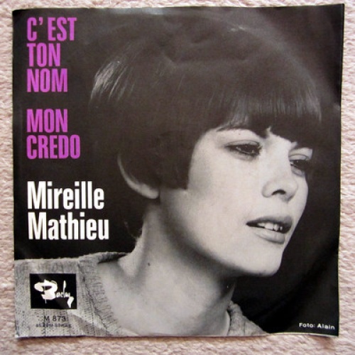 Single / MIREILLE MATHIEU / BARCLAY / DE PRESS / RARITÄT /  M873 /
