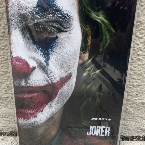 Nostalgie Vintage Retro Schild Joker Batman Joaquin Phoenix 30x20 500005