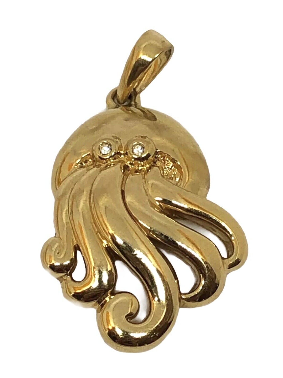 Pierre Lang Anhänger Tintenfisch Zirkonia 4 x 2,5 cm 31764