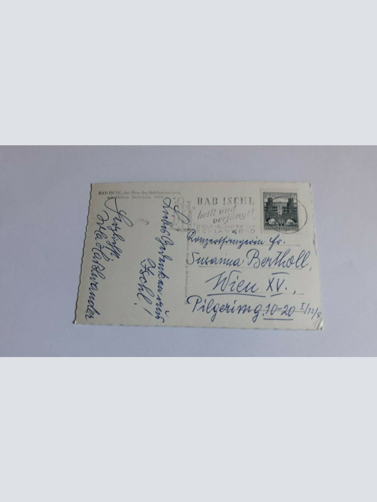 Bad Ischl mit Hohem Dachstein 3004m. 12024 A