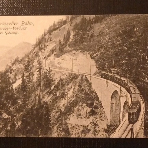 Mariazeller Bahn Saugraben Viadukt Bei Gösing Gr 3332 H