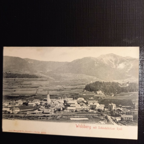 Welsberg mit Schindelhölzer Rudl, Pusterthal 400343 gr F