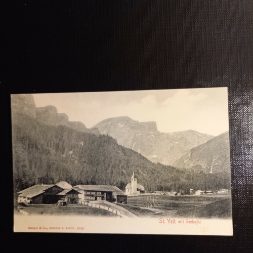 St.Veit mit Seekofel, Pusterthal 400303 gr F