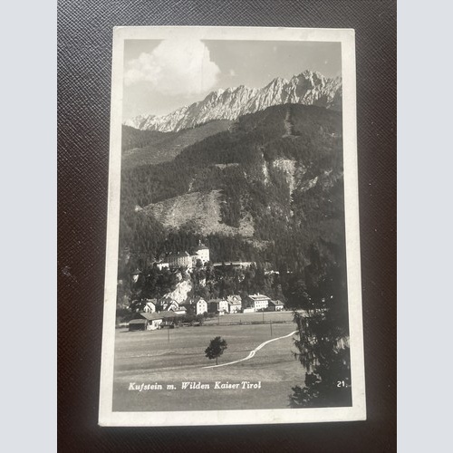 Kufstein m. Wilden Kaiser Tirol 400737 DN A