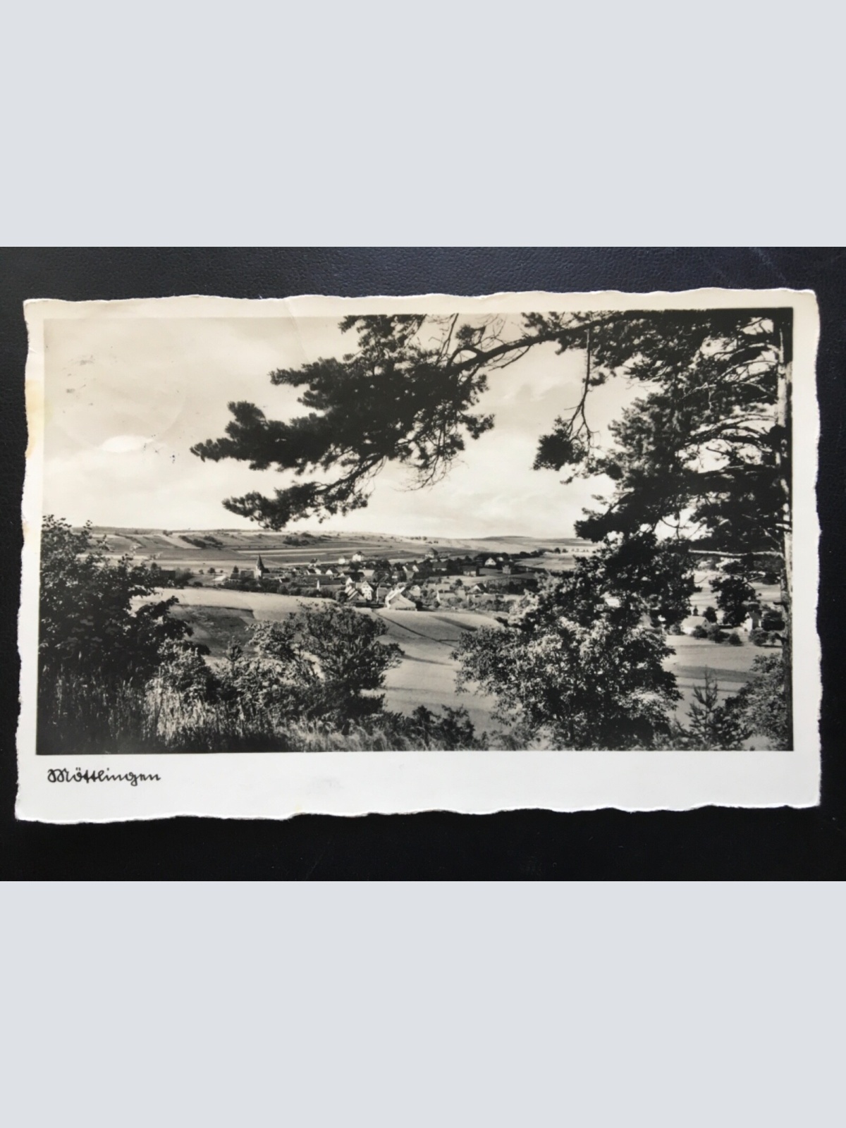 Möttlingen - Blick auf Ort - Bad Liebenzell 955 TH F