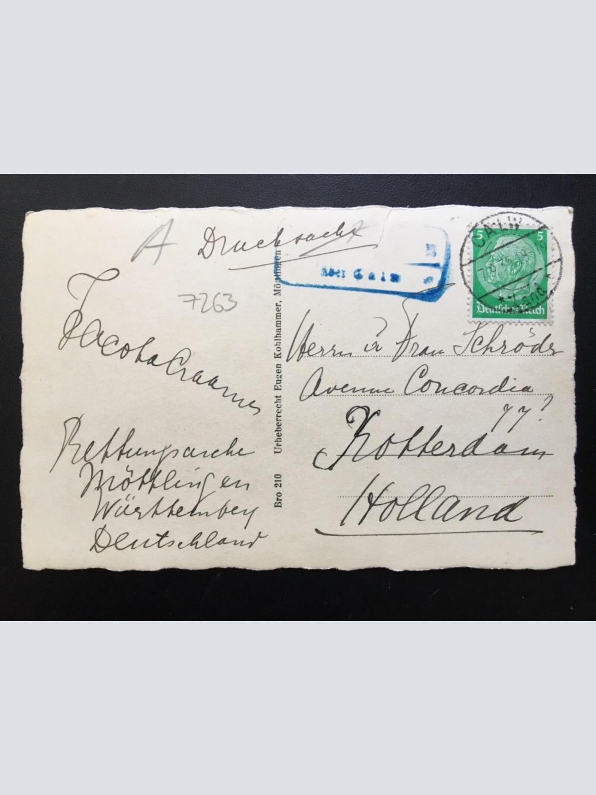 Möttlingen - Blick auf Ort - Bad Liebenzell 955 TH F