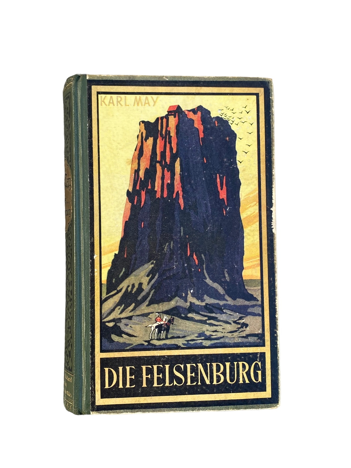 4832 Karl May DIE FELSENBURG. REISEERZÄHLUNG HC. Ueberreuter Verlag