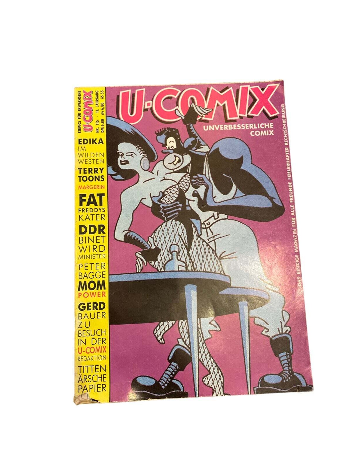 5618 U-COMIX. UNVERBESSERLICHE COMICS. NR. 115, 11. JAHRGANG +Abb