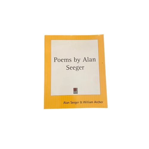 5595 Alan Seeger POEMS BY ALAN SEEGER Scribner's Sons