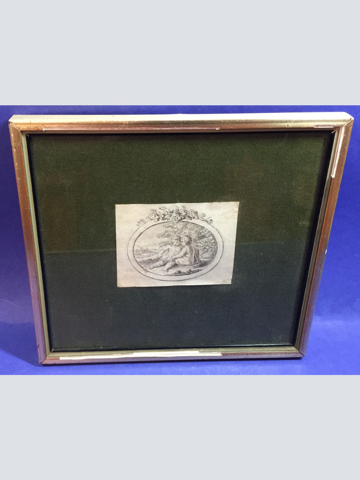 Mansfeld Johann Ernst 18 Jhdt. gerahmt Stich 18002