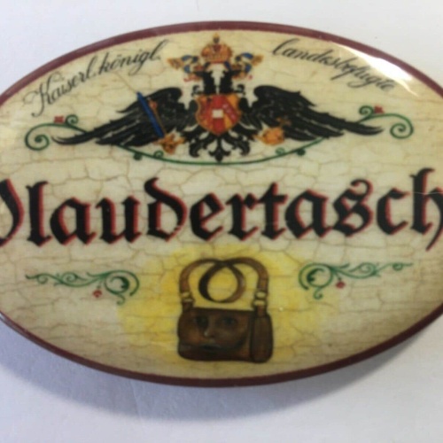 Nostalgie flaschenöffner magnet plaudertasche