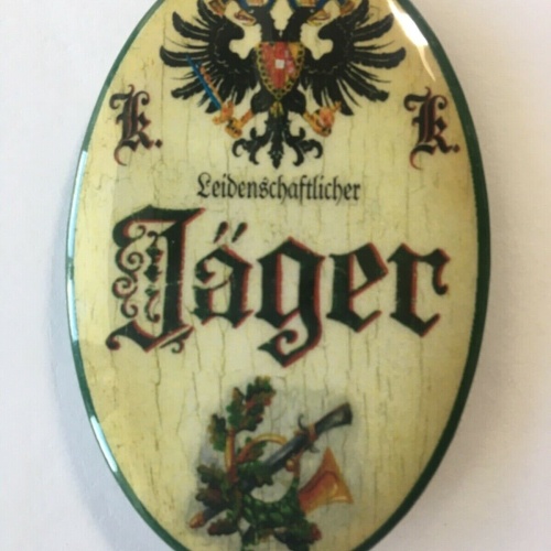 Nostalgie flaschenöffner magnet leidenschaftlicher jäger jagdgewehr jagdhorn