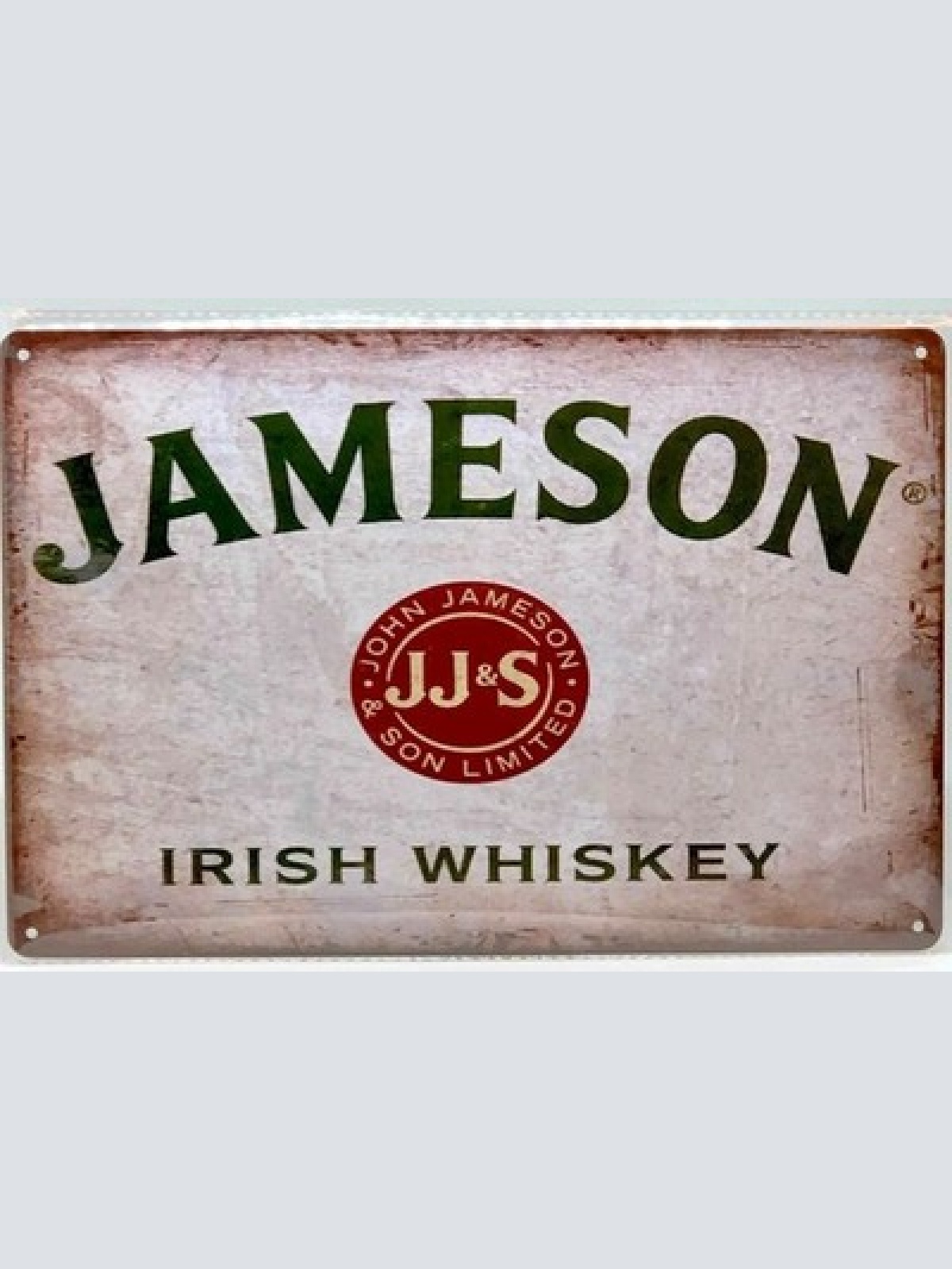 Nostalgie Vintage Retro Schild "JAMESON IRISH WHISKEY" 30x20 12095