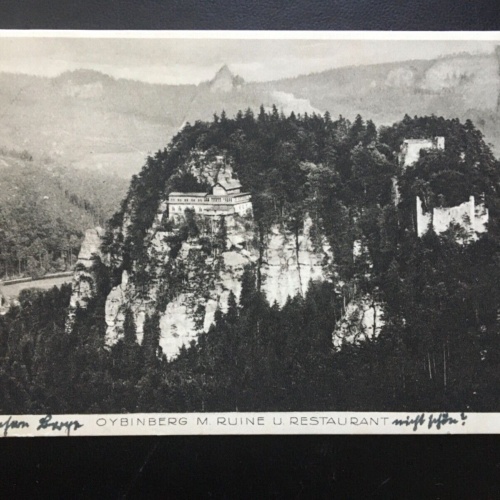 Oybinberg - Ruine mit Restaurant - Zitterauer Gebirge 958 TH