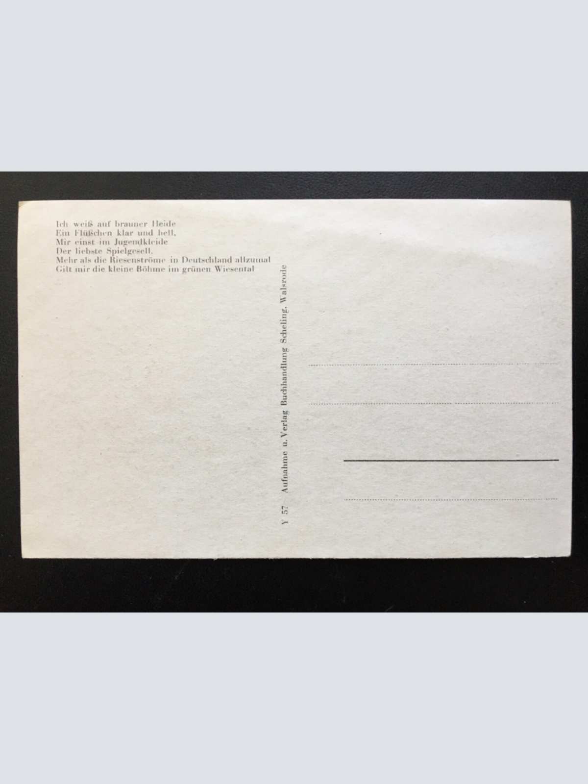 Böhmetal bei Waldrode - Fluss  - Heidekreis 922 TH