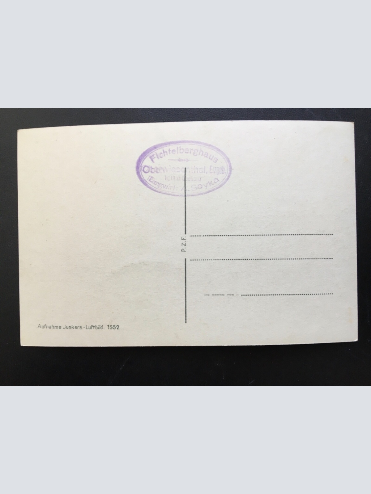 Fichtelberghaus - Oberwiesenthal - Sächs. Erzgebirge - Fliegeraufnahme 921 TH