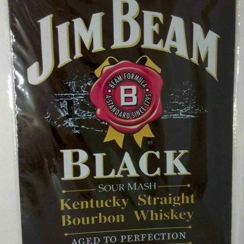 Nostalgie Retro Blechschild Jim Beam Whiskey 30x20 50054