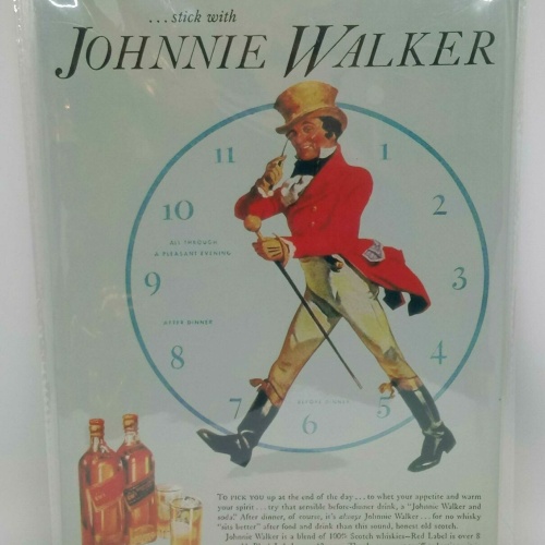 Nostalgie Retro Blechschild Whiskey Johnnie Walker 30x20 50065