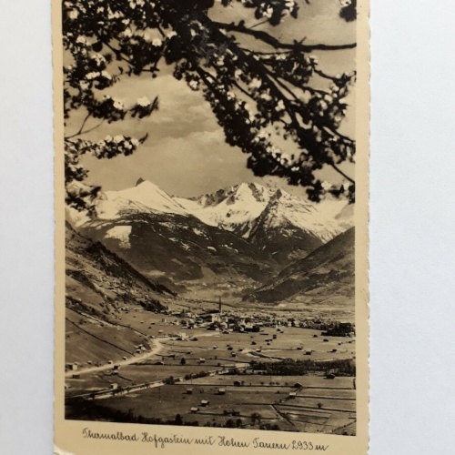 Thermalbad Hofgastein mit hohen Tauern 2933m 40098 FH