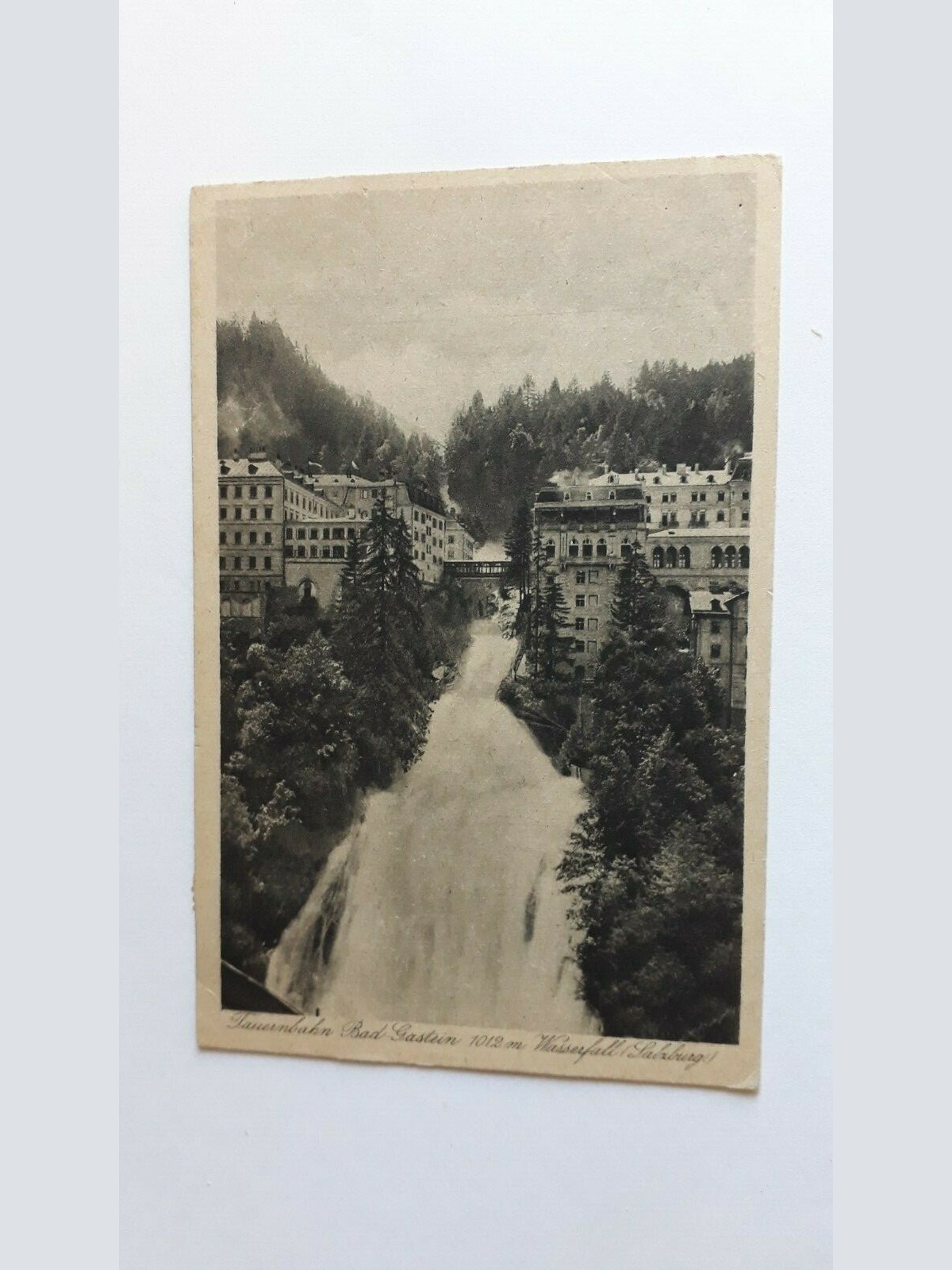 Tauernbahn Bad Gastein 1012m Wasserfall (Salzburg) 40105 FH