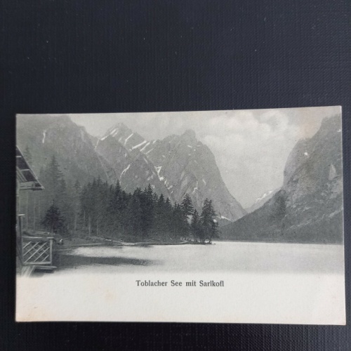 Toblachsee mit Sarkofl 400363 gr F