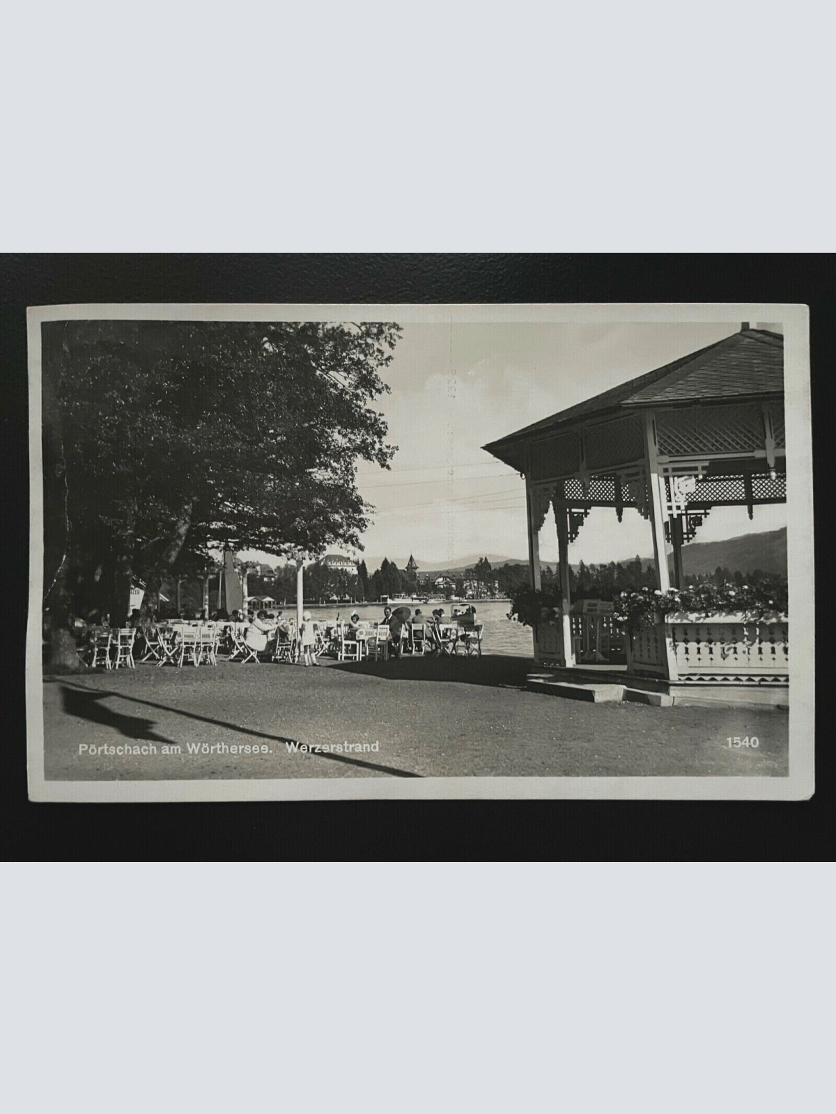 Portschach Wörthersee Werzer Strand Pavillion Ufer Kärnten Österreich 402460