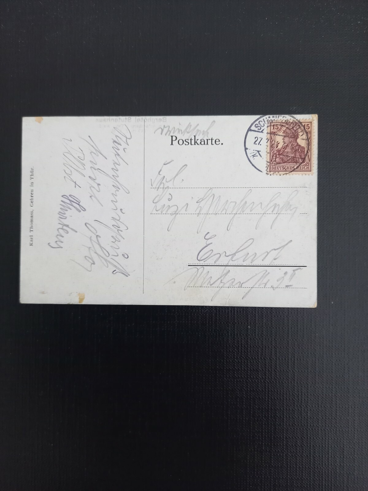 Berghotel Stutenhaus am Adlersberg i.Thür.Wald 402462 gr  A