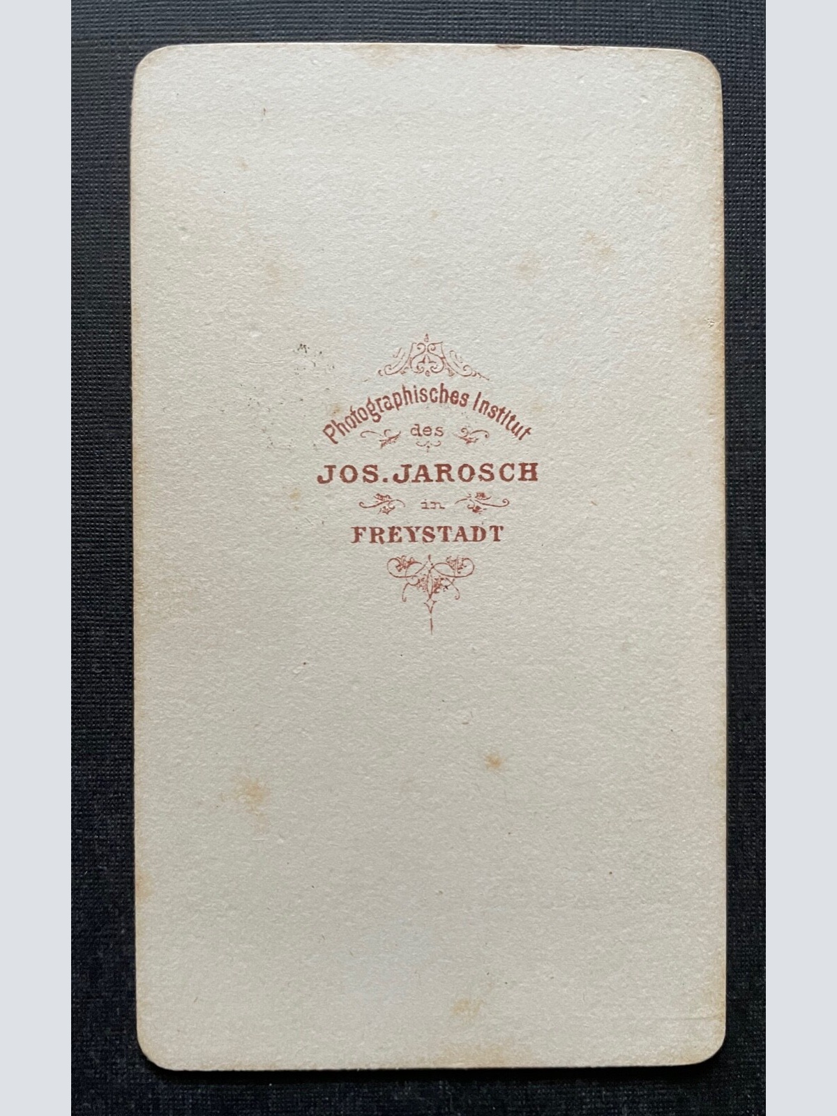 Foto Gebäude Berg Jos.Jarosch Freystadt  CDV ca.10,4x6,1cm 410075 ShOÖ