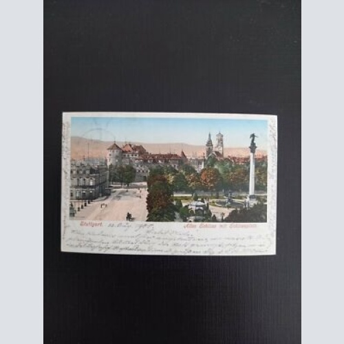 Stuttgart Altes Schloss mit Schlossplatz 410396 gr