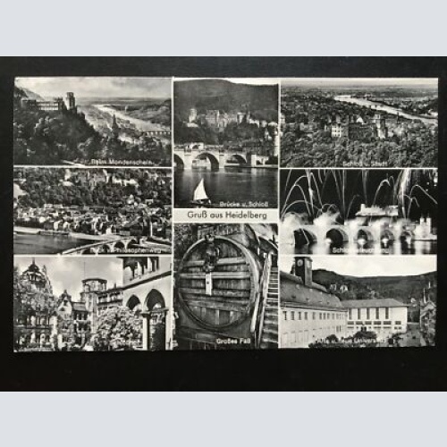 Heidelberg - Gruß aus Heidelberg - Collage 180088 TH