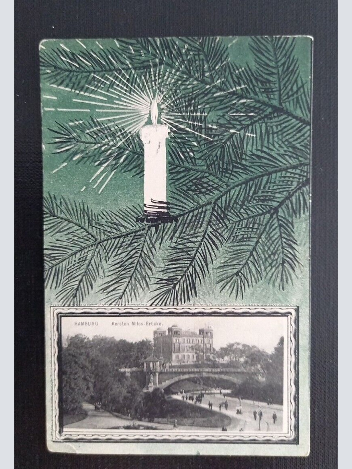 Frohe Weihnachten Hamburg Kerze 650117 Ga