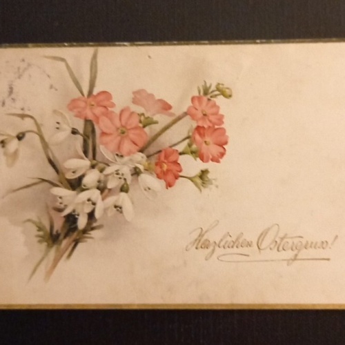 Herzlichen Ostergruss Blumenstrauß 175383 Ga G